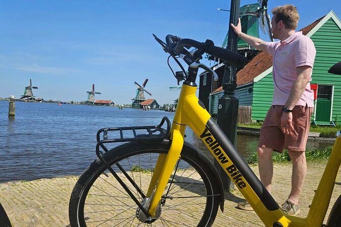 Zaanse Schans Windmills E Bike Day Trip from Amsterdam - Polders and the Chalk Mill d’Admiraal
